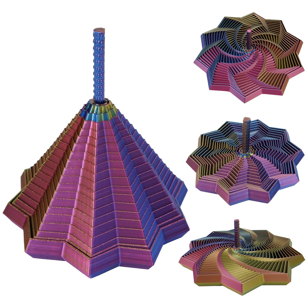 Tenndar Expanded Sensory Fidget Star with Handles for focus and stress relief.
