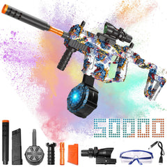 Tentam Gel Blaster with dinosaur exterior adds immersive battle vibe.
