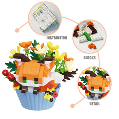 TENYEAH bird cupcake mini build adds color and a cheerful focal point.
