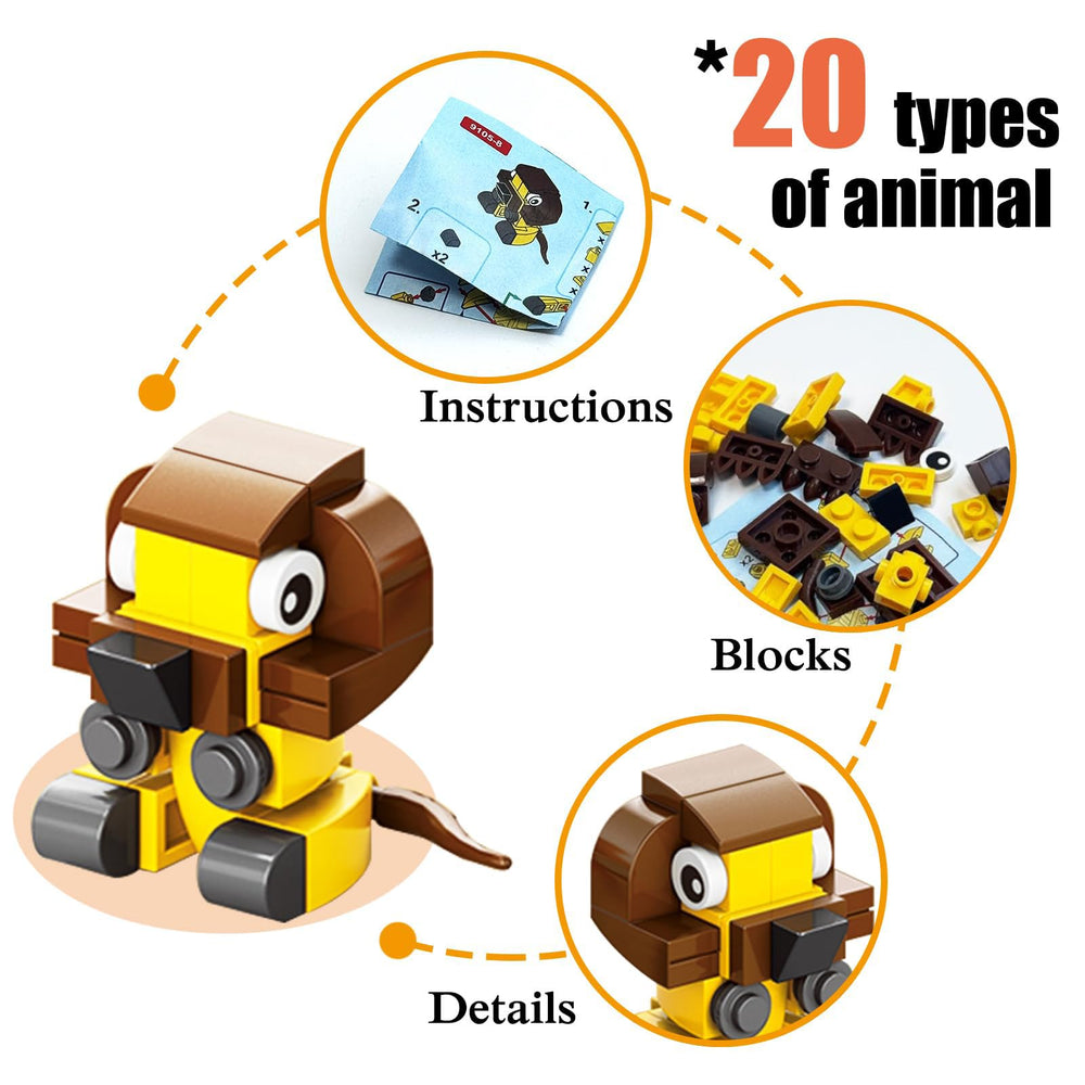 TENYEAH mini duck block supports color recognition during play