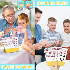 Tenyond card holder 2-pack travel-friendly setup fits bags for on-the-go gaming.