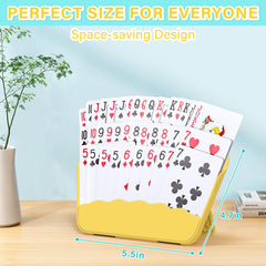 Tenyond card holder bright yellow color enhances visibility and accessibility.