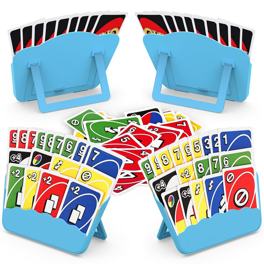 Tenyond card holder with foldable stand offers easy hands-free game play on the go.