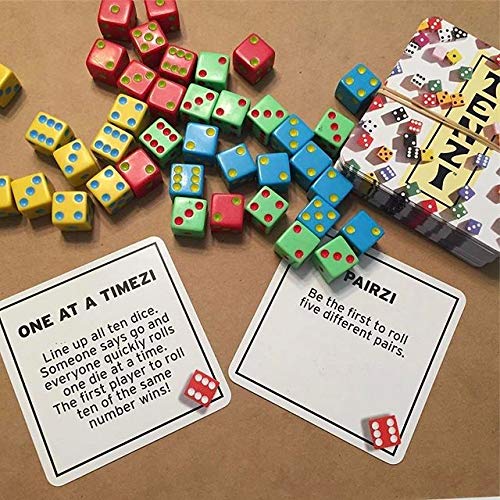 TENZI dice party game play captures social, fast-paced fun