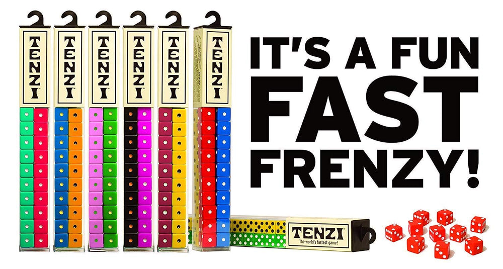 TENZI dice-in-play shows fast-paced action and competition