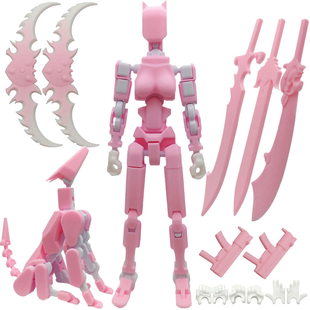Teoboeys T13 3D action figure Titan Nova 13 in a bold standing pose for display.
