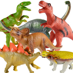 Tepsmigo Soft Dinosaur T-Rex figure with bold colors for imaginative play.