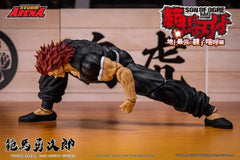 Testbrands Storm Arena Yujiro Hanma 1/12 stand included for stable display