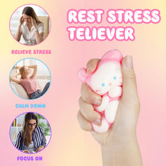 TETEMUN big strawberry taba squishies in assorted colors for playtime.