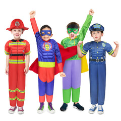 Teuevayl superhero costume for kids promoting creative role play