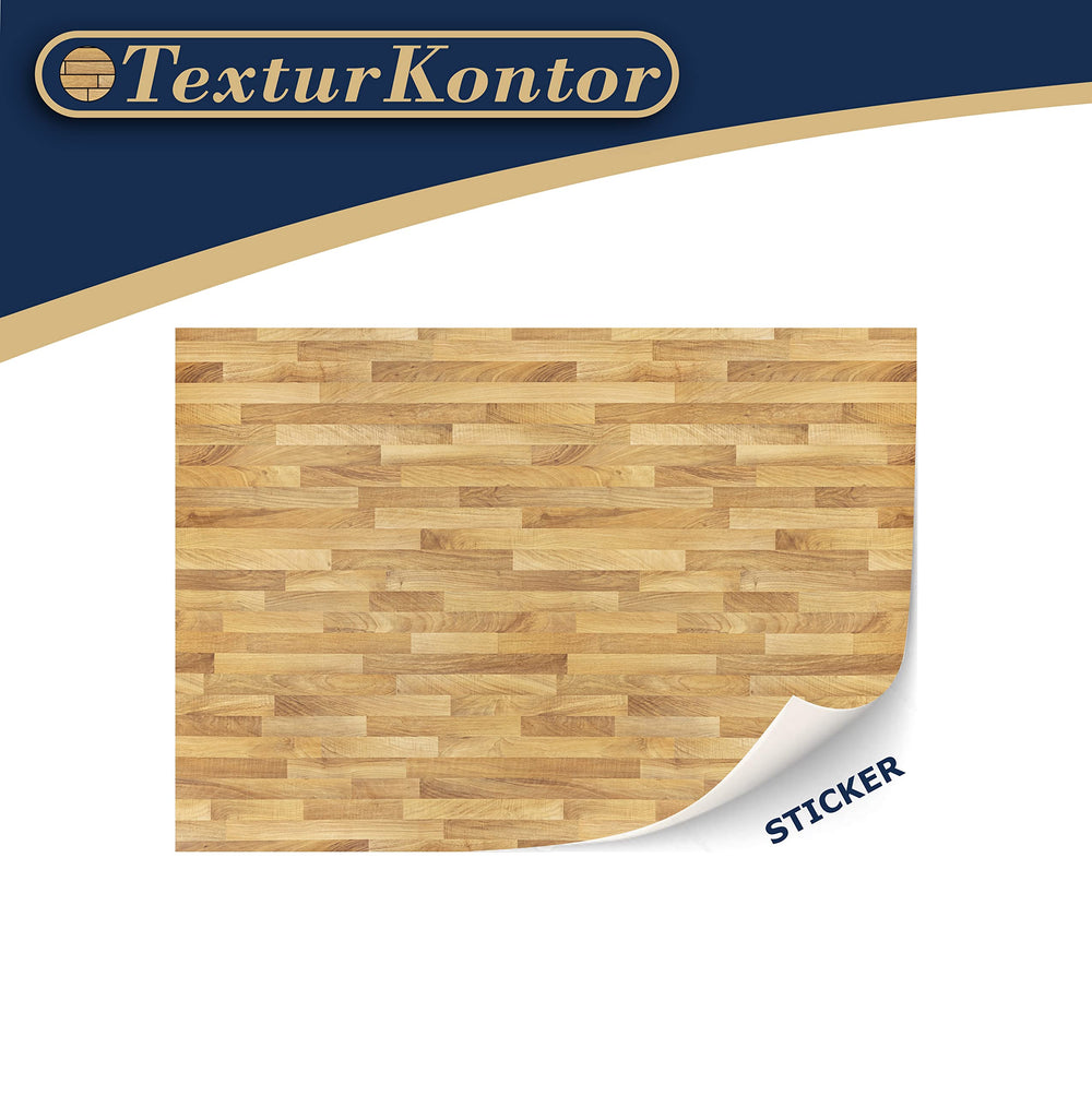 TexturKontor walnut wood panels bring rich contrast to miniature floors and stair landings.