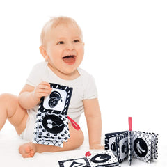 Teytoy My First Soft Book crinkle pages close-up invites tactile exploration and sensory engagement.
