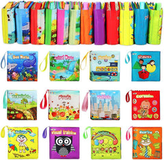 teytoy My First Soft Book crinkle rustle pages invite baby exploration and sensory play.