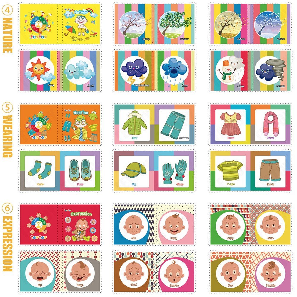 teytoy My First Soft Book washable durable fabric for easy cleanups after messy moments.