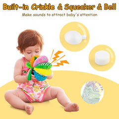 Teytoy upgraded ball features double-sided sewing for varied textures