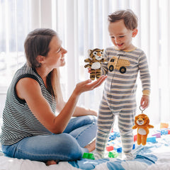 Tezituor 6-inch mini plushies set ideal for party favors and stocking stuffers.