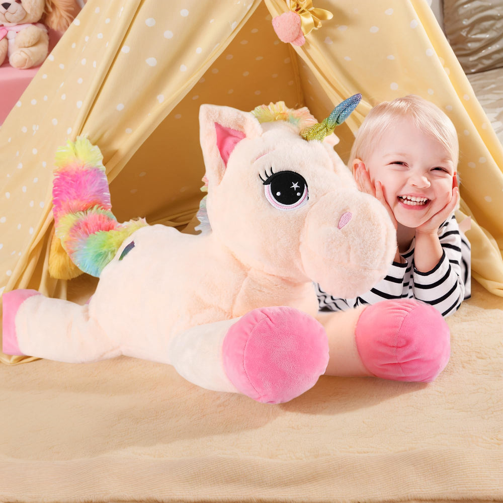 Tezituor ideal gift unicorn plush for birthdays, holidays, or special occasions.