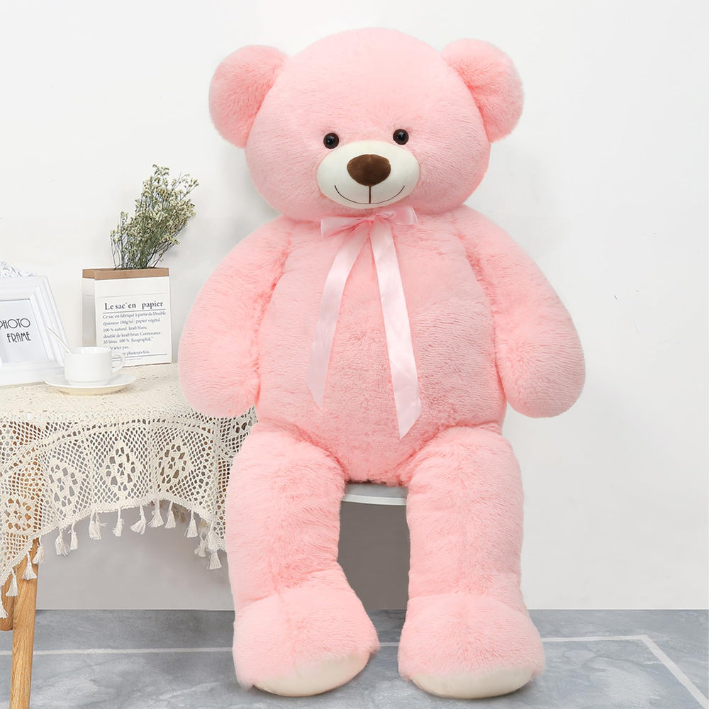 Tezituor pink giant bear makes a memorable baby shower gift.