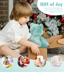 Tezituor glitter sequin fur catches light for cheerful photos.