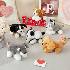 Tezituor Spotted Dog plush is a charming collectible companion.