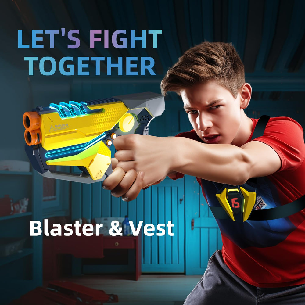 TG BLOCKS laser tag packaging ready gift for birthdays and holidays