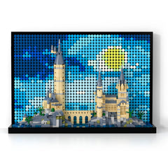 TG BLOCKS Micro Brick Wall Art Starry Night with vibrant wall display.