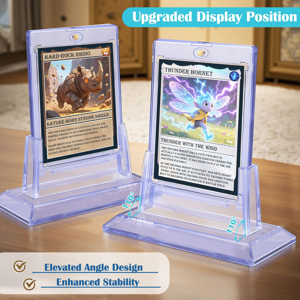 TGBet 35pt acrylic display case shows cards clearly