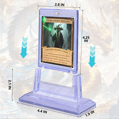 TGBet acrylic card stands keep cards propped neatly on desk