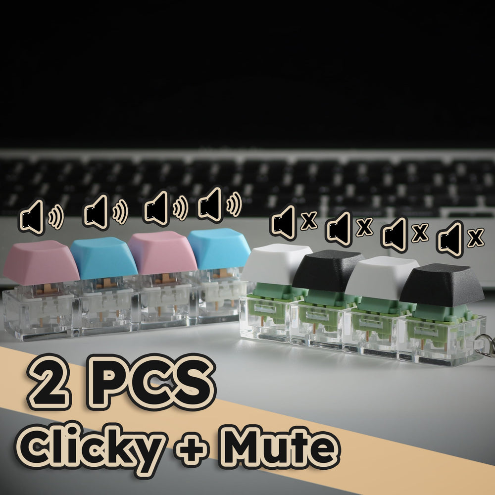 TGIFXD keyboard fidget clicky: tactile feedback with satisfying audible clicks.
