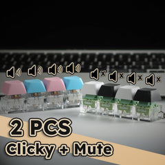 TGIFXD keyboard fidget clicky: tactile feedback with satisfying audible clicks.