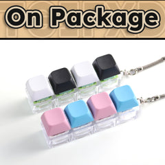 TGIFXD keyboard fidget in-packaging: ready-to-use gift for desks and classrooms.