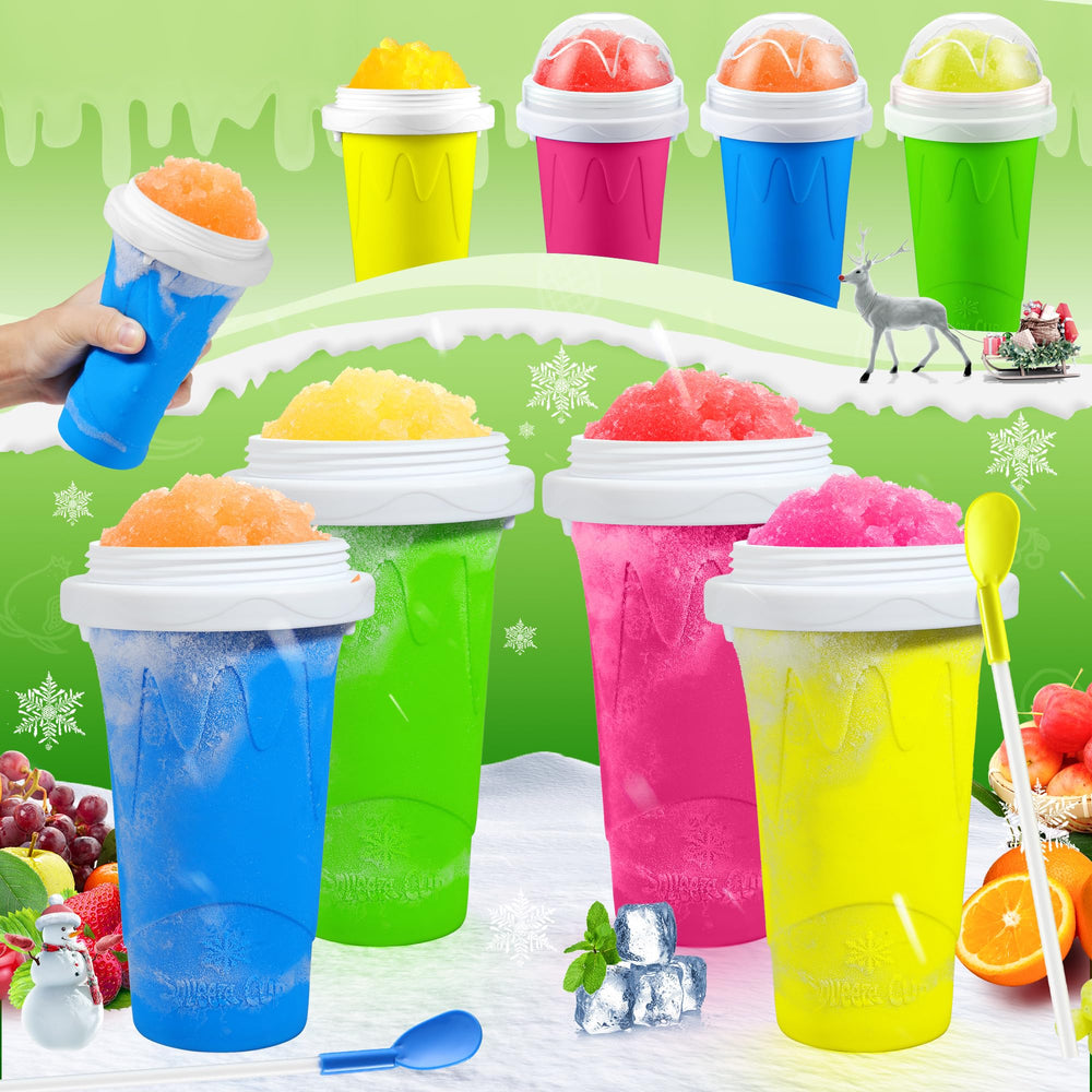 tgosomt Slushie Cup shown at a party for summer treats.