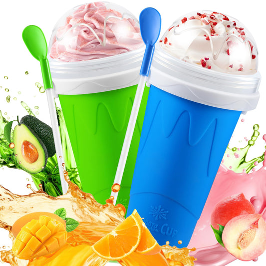 tgosomt Slushie Cup demonstrating quick freeze tech for pure flavor.
