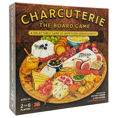 Th3rd World Studios Charcuterie Board Game tiles for drafting enhance strategic planning at the table.