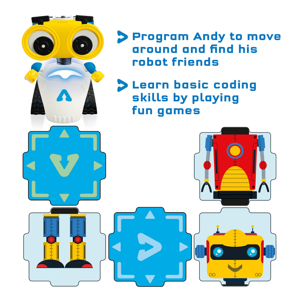 Go button on Andy allows building sequences up to 30 actions