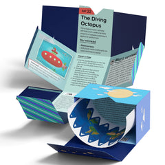 Biology activity setup from Thames & Kosmos calendar for curious minds at home