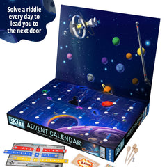 Thames & Kosmos EXIT space race components shown for interactive play