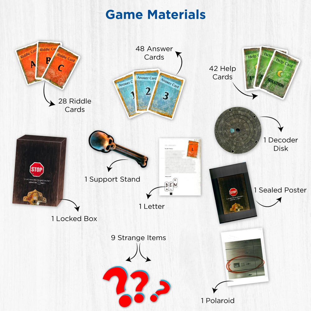 EXIT Catacombs clue papers guide collaborative thinking