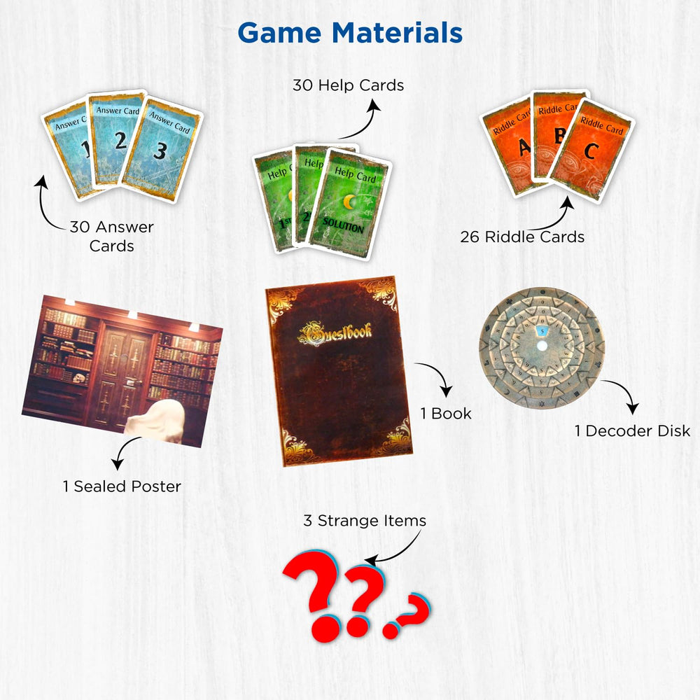 Thames & Kosmos EXIT envelopes shield secret clues and immerse players in theme.