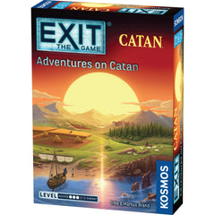 Thames & Kosmos Exit: The Game Adventures on Catan box for immersive cooperative play