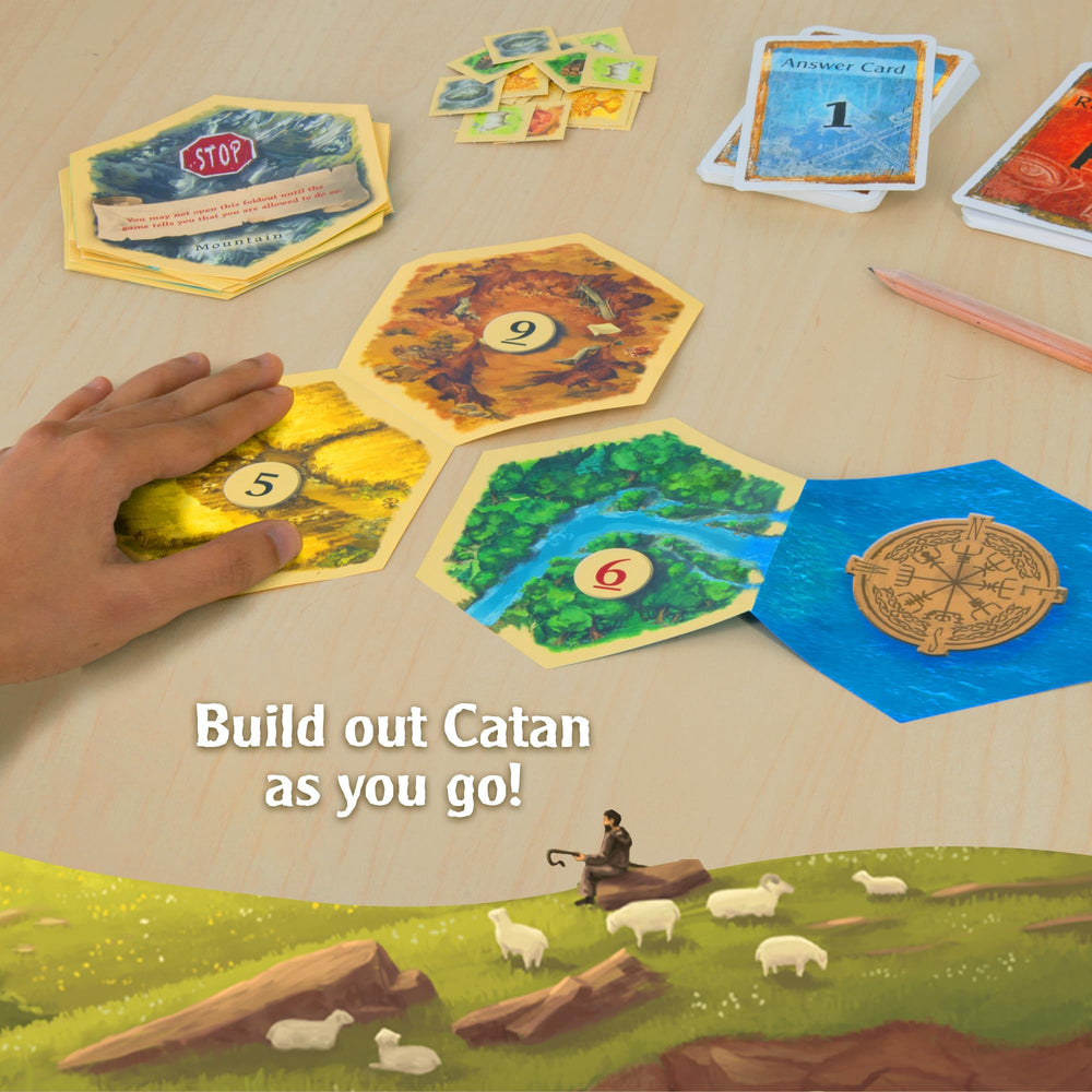Player pieces representing your crew in Thames & Kosmos Exit: The Game Adventures on Catan