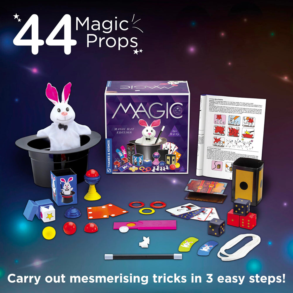 Floating wand effect adds a captivating illusion