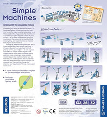 Thames & Kosmos gears model highlights gears and six classic machines in action.