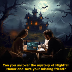 Nightfall Manor suitable for ages 10 and up, by Thames & Kosmos.