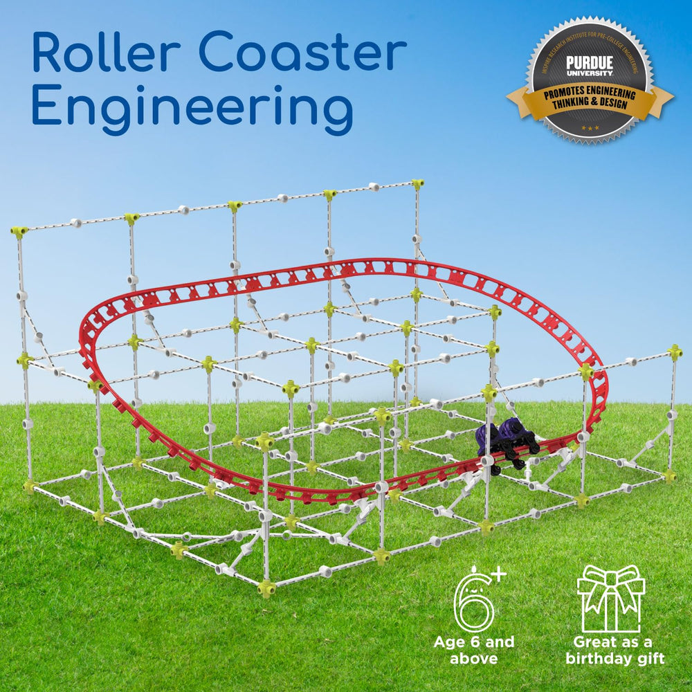 Thames & Kosmos roller coaster car weight variations support physics experiments.