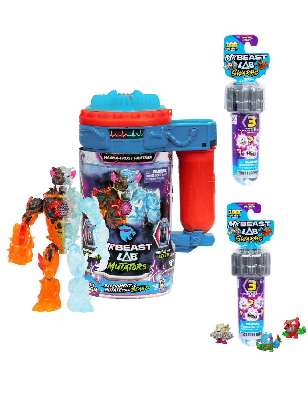 Tharos Mr. Beast Lab briefcase packaging highlights premium display readiness.