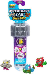 Tharos Mr. Beast Lab figure chomp jaw adds dramatic play moments.