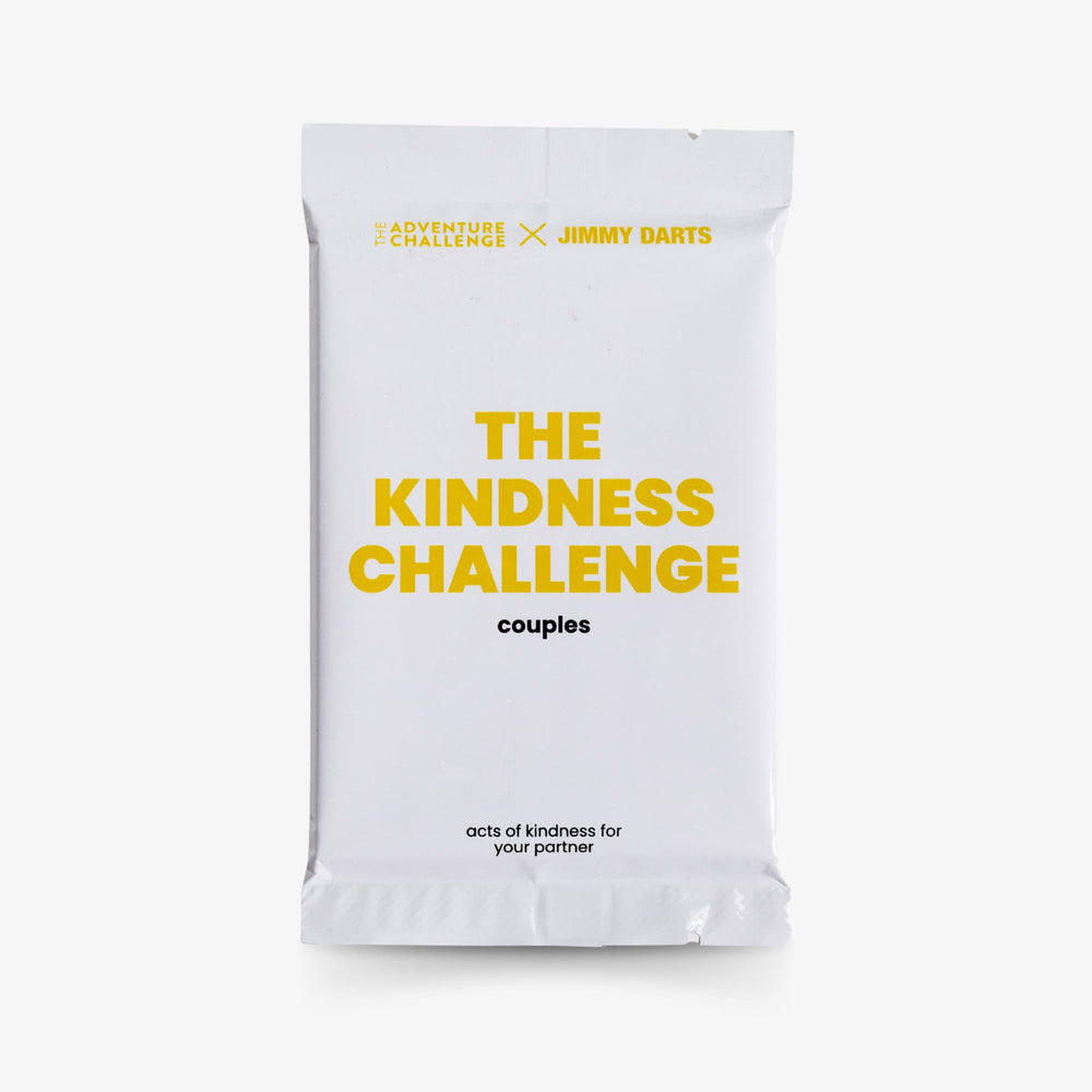 The Adventure Challenge Kindness Challenge couples edition card front view, sparking intentional acts of kindness together.