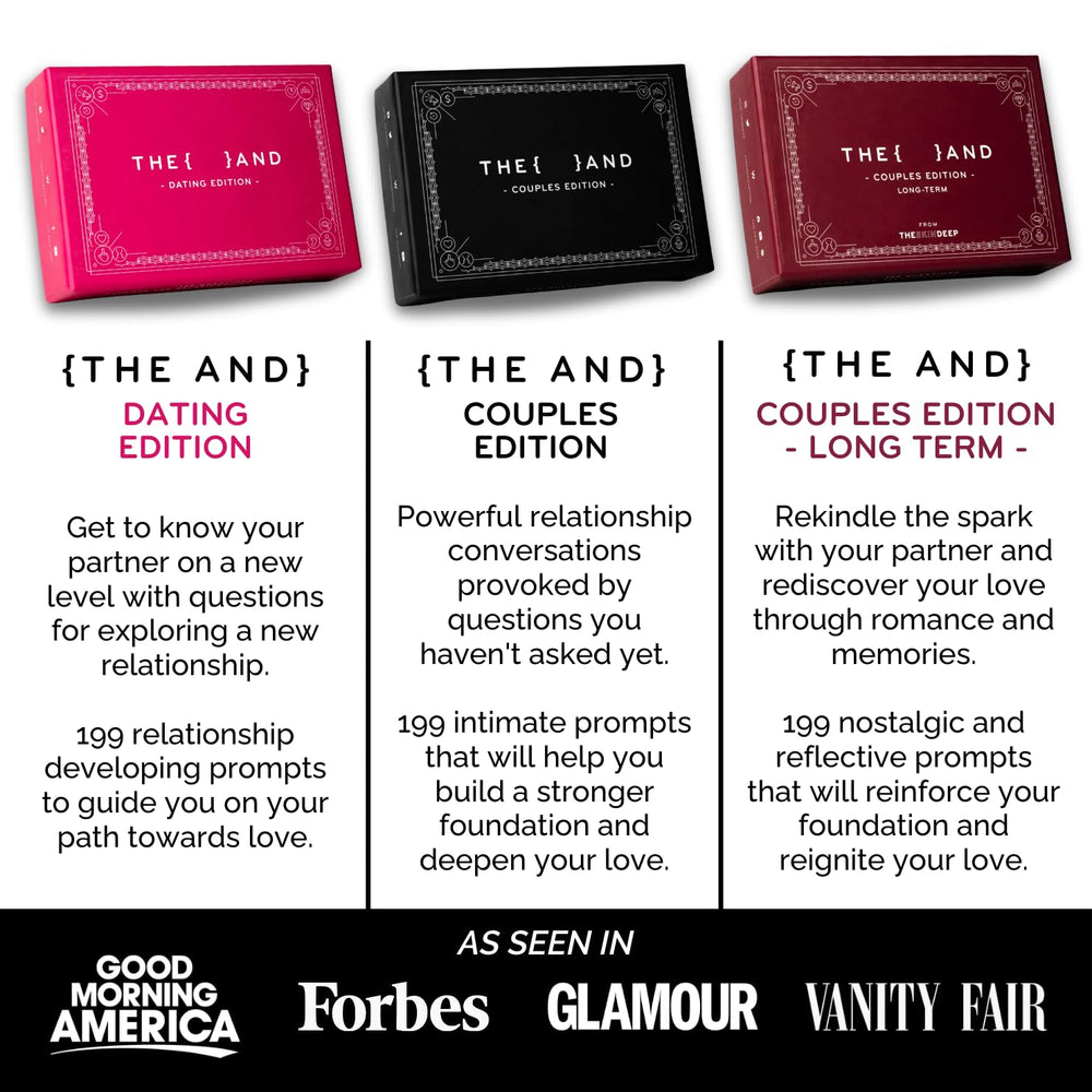 THE AND Dating Edition ideal for new couples to grow closer through dialogue