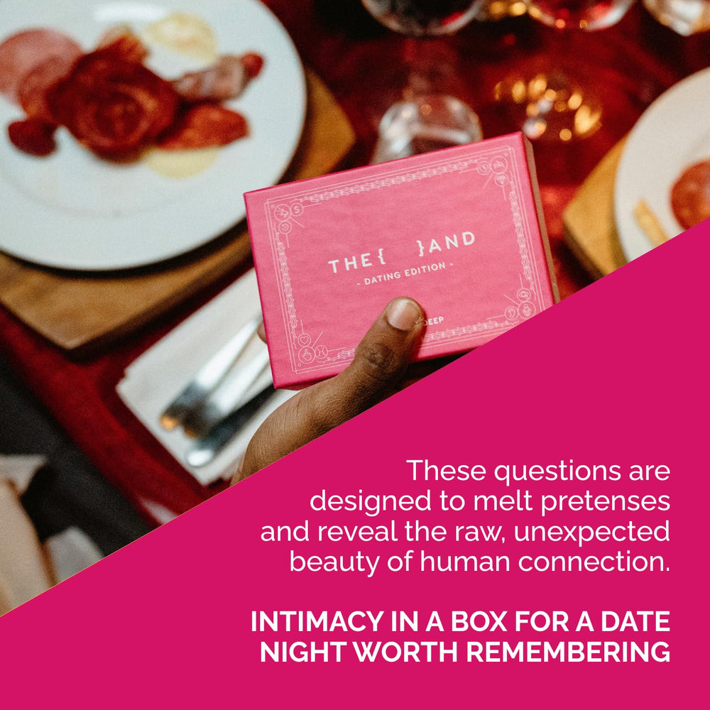 THE AND Dating Edition date night cards spark thoughtful dialogue